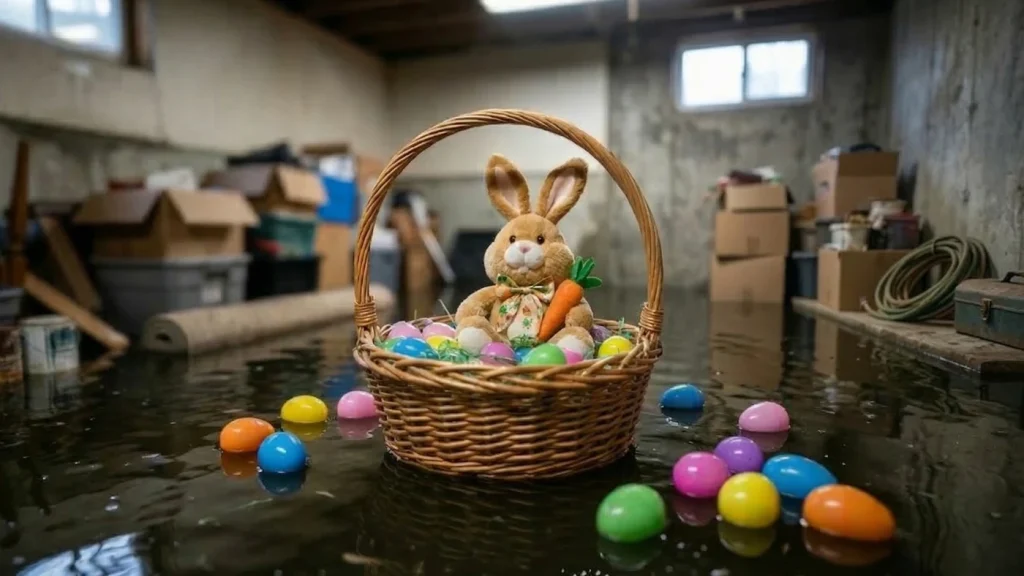 flooded spring basement